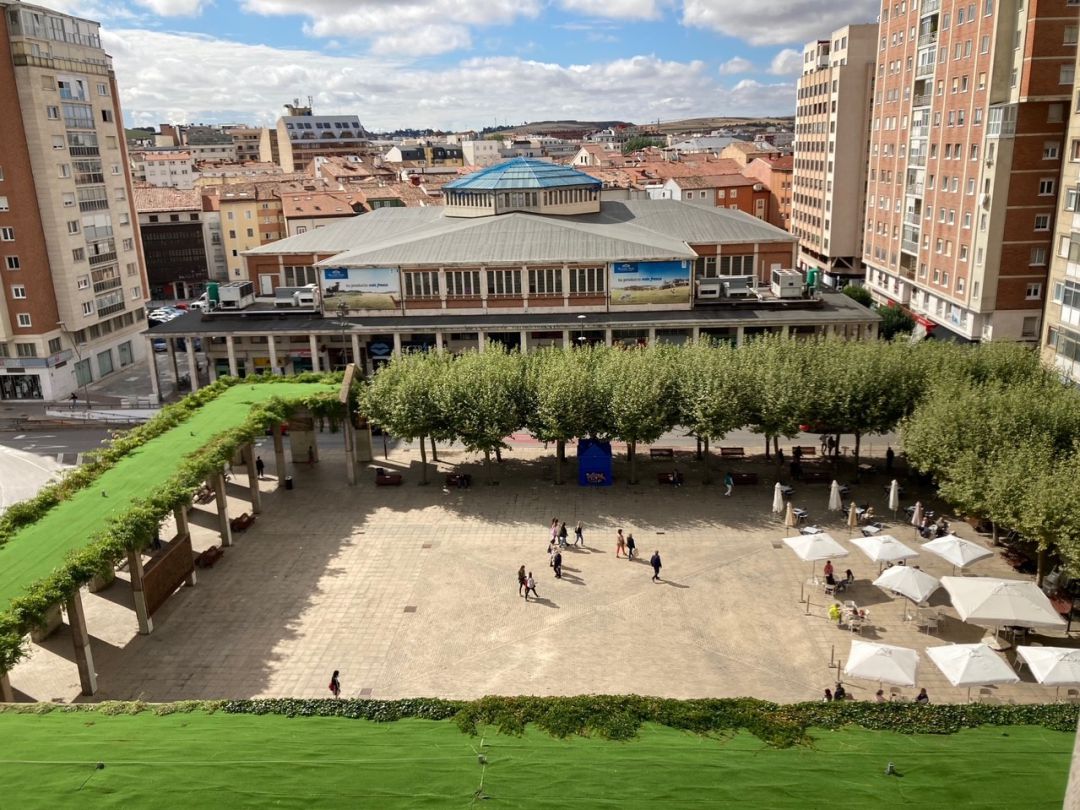 El Mercado Norte provisional se construirá en la Plaza de España y después se demolerá el edificio actual El Mercado Norte provisional se construirá en la Plaza de España y después se demolerá el edificio actual