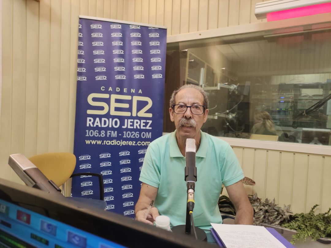 Juan Romero, portavoz de la Marea de Pensionistas Jerez Juan Romero, portavoz de la Marea de Pensionistas Jerez
