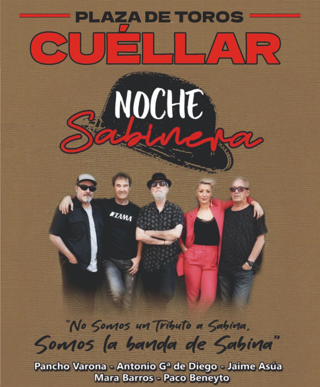 Componentes de 'Noche Sabinera' Componentes de 'Noche Sabinera'