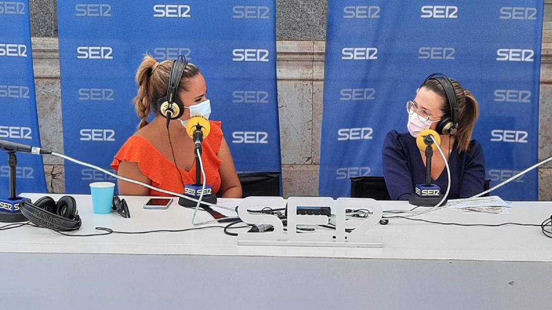 Ana Belén Castejón junto a Nazaret Navarro Ana Belén Castejón junto a Nazaret Navarro