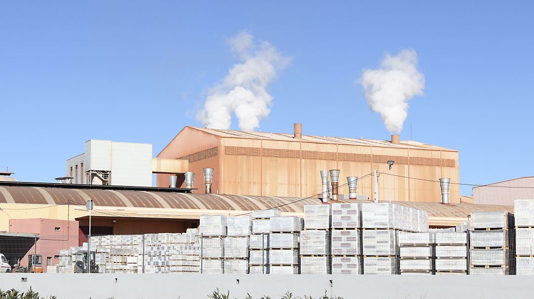 Fábrica de cerámica de la provincia de Castellón. Fábrica de cerámica de la provincia de Castellón.