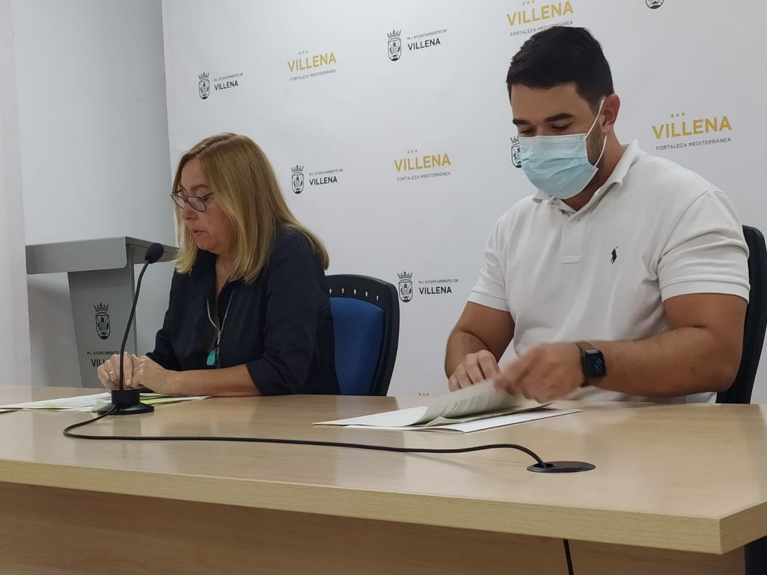 María José Hernandez y Miguel Angel Salguero, concejales del PP María José Hernandez y Miguel Angel Salguero, concejales del PP