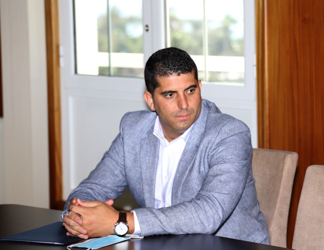 Benjamín Perdomo, consejero delegado de los Centros de Arte, Cultura, y Turismo. Benjamín Perdomo, consejero delegado de los Centros de Arte, Cultura, y Turismo.