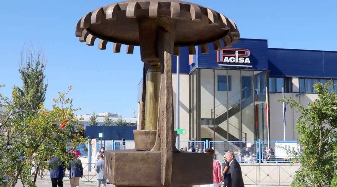 Monumento al Sprinkler en Alcobendas Monumento al Sprinkler en Alcobendas