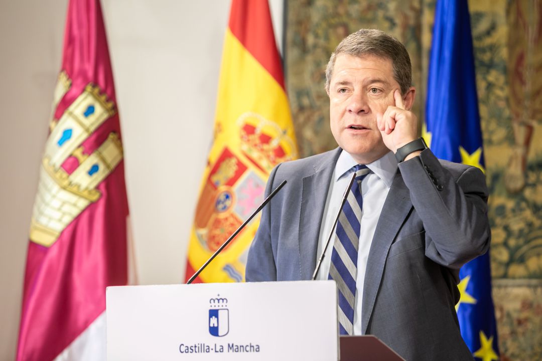 Emiliano García-Page, presidente de la Junta Emiliano García-Page, presidente de la Junta