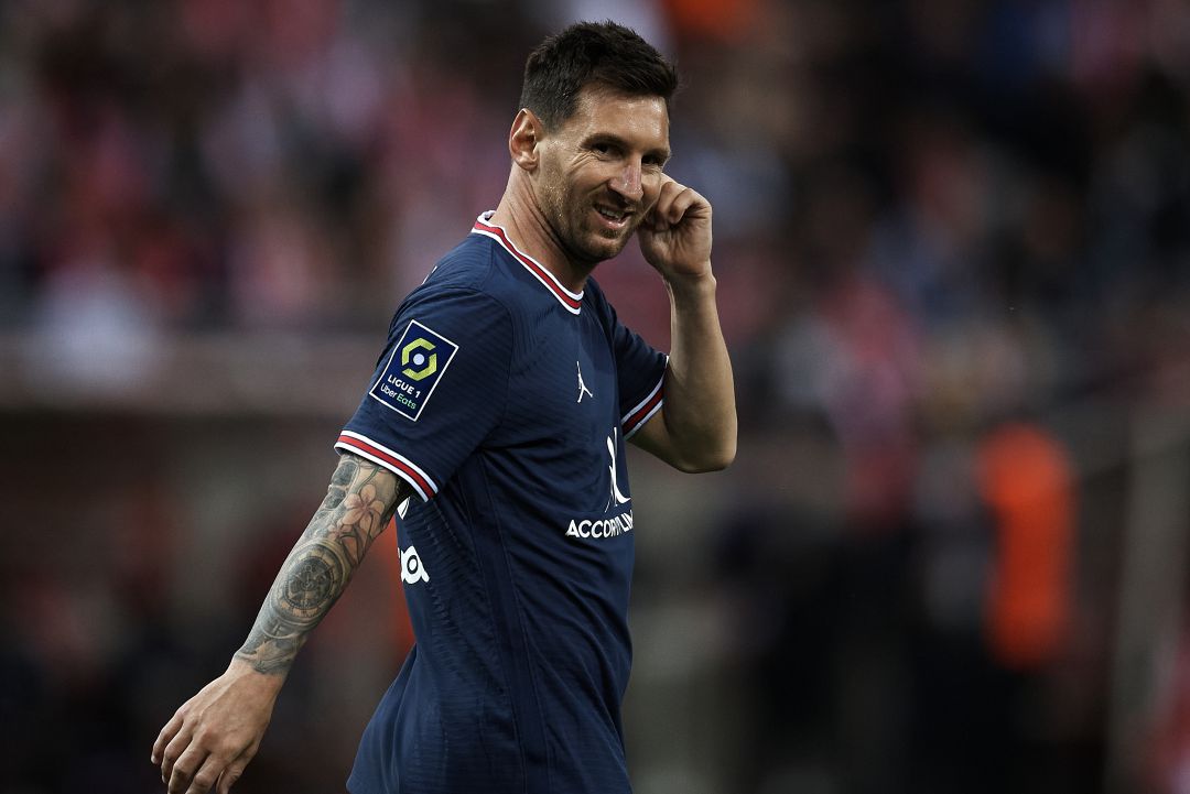 Lionel Messi en uno de sus últimos partidos Lionel Messi en uno de sus últimos partidos