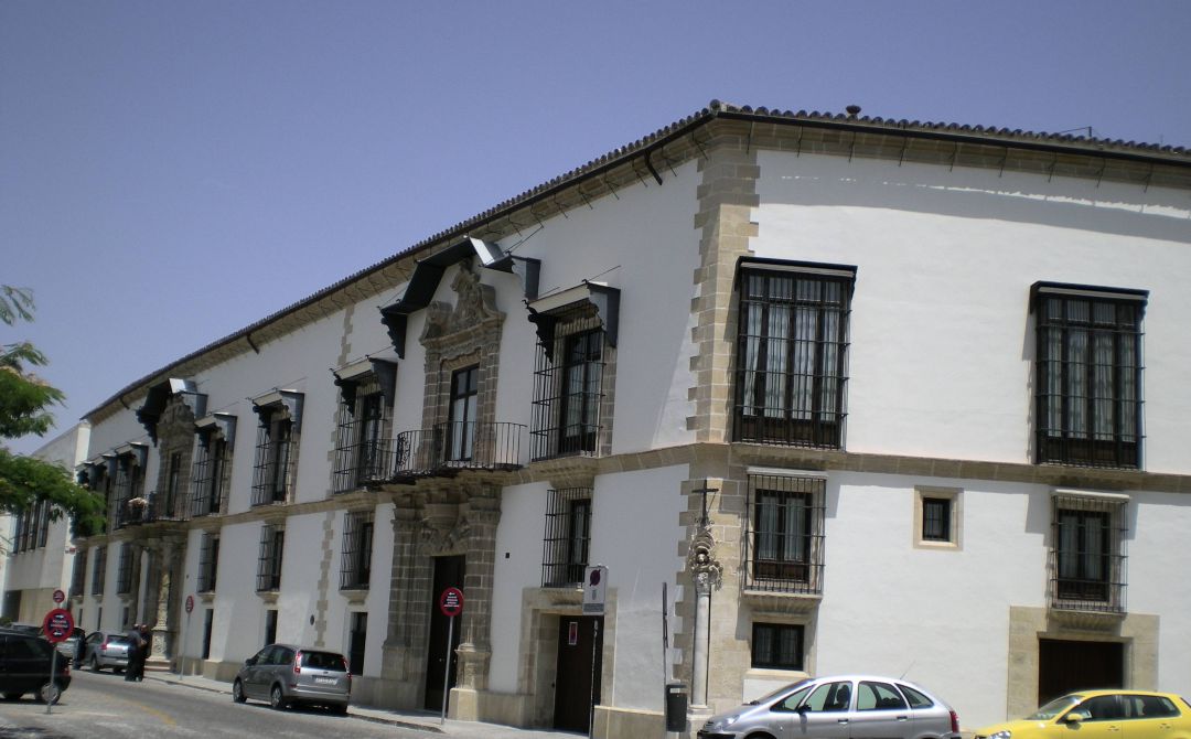 Fachada de la sede del Obispado de Asidonia-Jerez Fachada de la sede del Obispado de Asidonia-Jerez