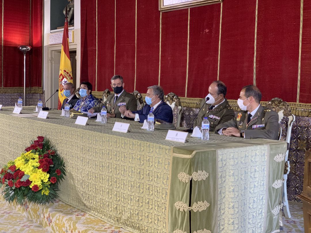 Autoridades en la celebración del Día del Alcázar Autoridades en la celebración del Día del Alcázar