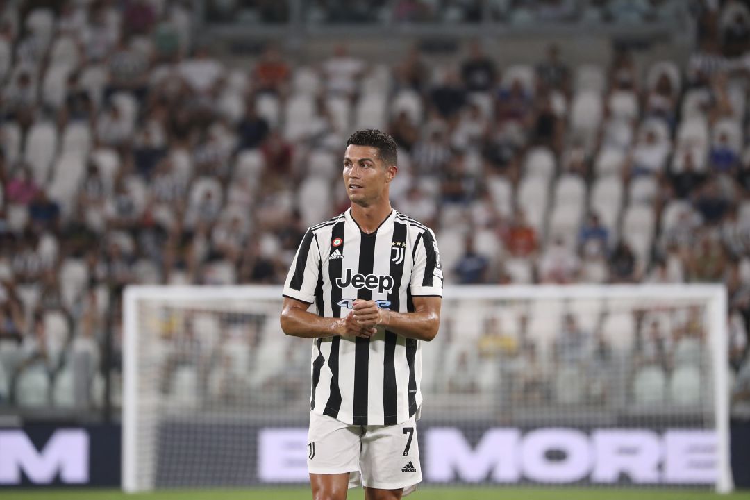 Cristiano Ronaldo, durante su último partido con la Juventus. Cristiano Ronaldo, durante su último partido con la Juventus.