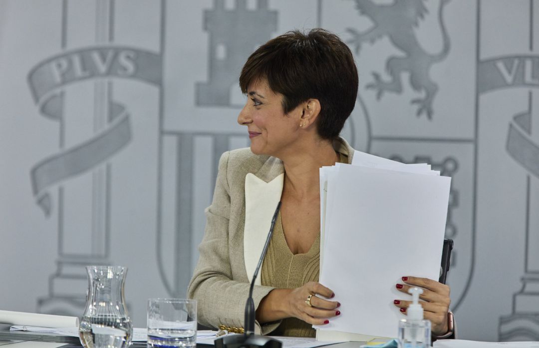 La ministra de Política Territorial y Portavoz, Isabel Rodríguez. La ministra de Política Territorial y Portavoz, Isabel Rodríguez.
