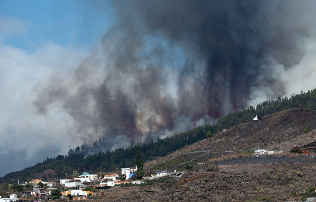Imágenes de la erupción volcánica en La Palma Imágenes de la erupción volcánica en La Palma