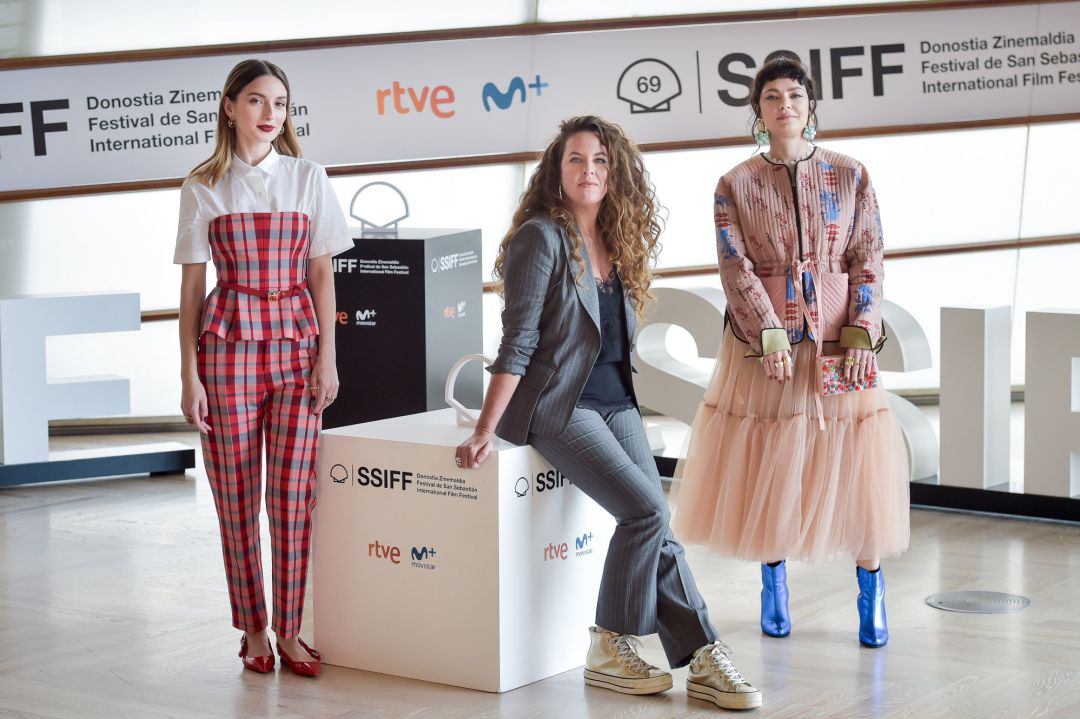 SMaria Valverde, Claudia Llosa y Dolores Fonzi en San Sebastián SMaria Valverde, Claudia Llosa y Dolores Fonzi en San Sebastián