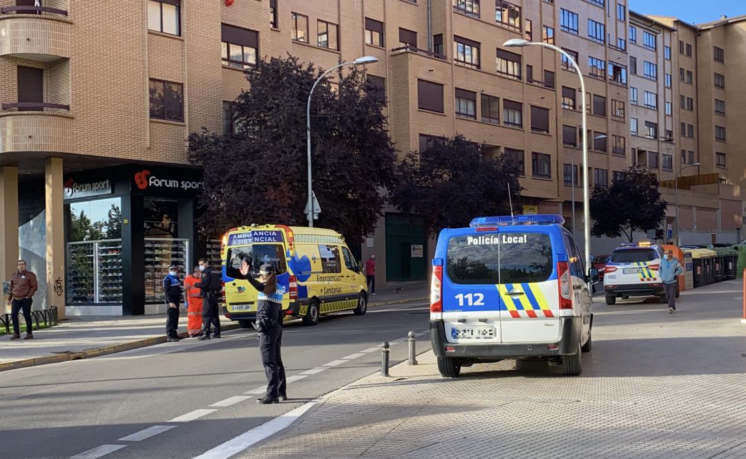 La Policía Local intervino para regular el tráfico La Policía Local intervino para regular el tráfico