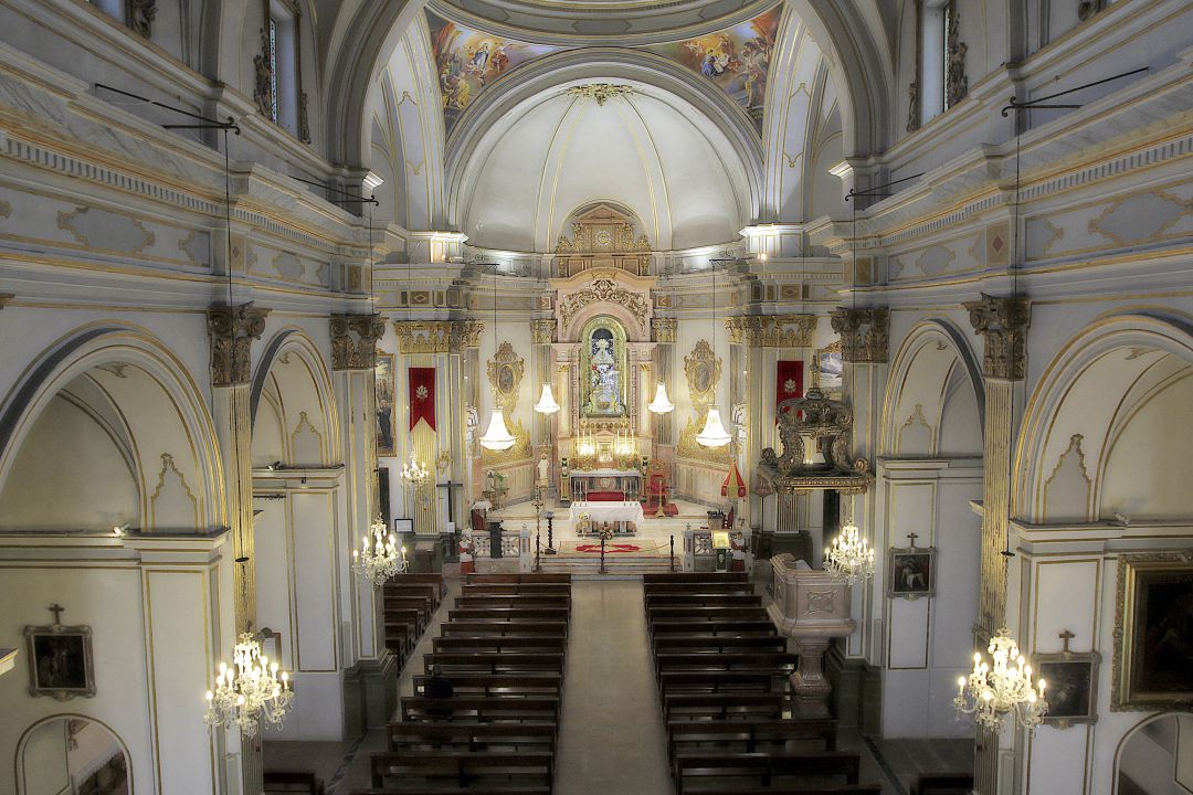 Interior basílica del Lledó Interior basílica del Lledó