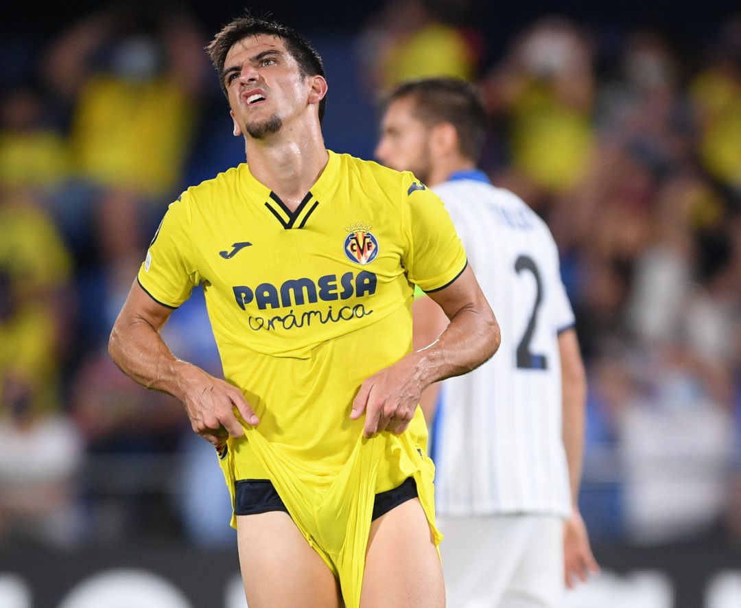 Gerard Moreno en el último partido disputado frente al Atalanta Gerard Moreno en el último partido disputado frente al Atalanta