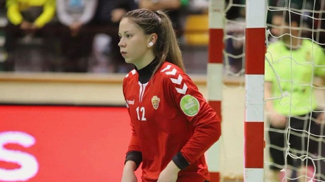 La portera del Elche, Nicole Morales, está a un nivel muy alto La portera del Elche, Nicole Morales, está a un nivel muy alto