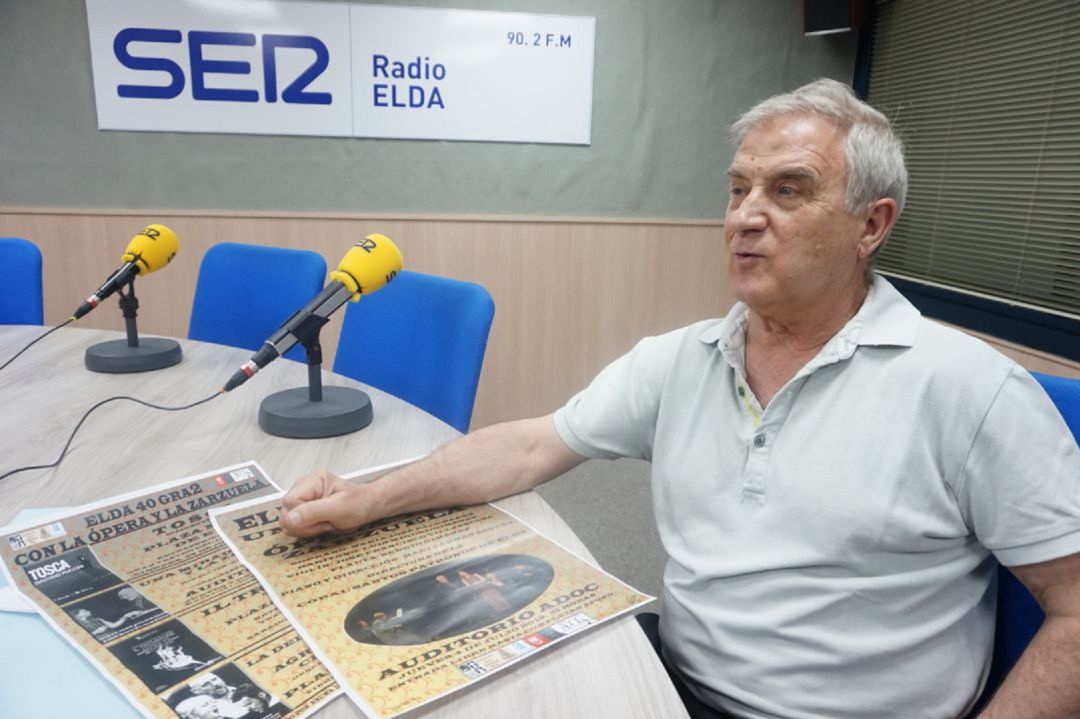 Imagen de archivo del vicepresidente de ADOC de Elda, Francis Valero Imagen de archivo del vicepresidente de ADOC de Elda, Francis Valero