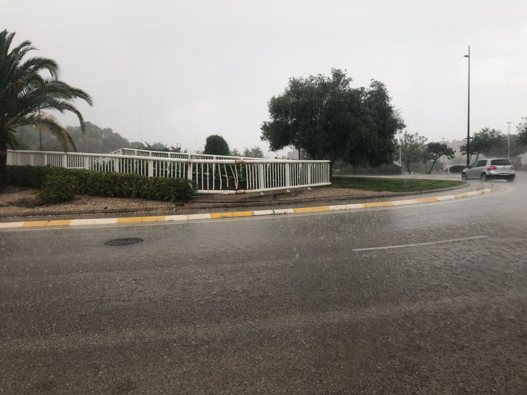 Lluvia torrencial en Gandia el pasado 16 de septiembre Lluvia torrencial en Gandia el pasado 16 de septiembre