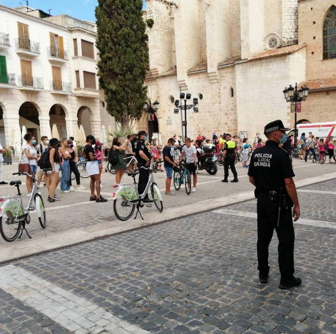 Primera actividad de la Semana Movilidad en Gandia Primera actividad de la Semana Movilidad en Gandia
