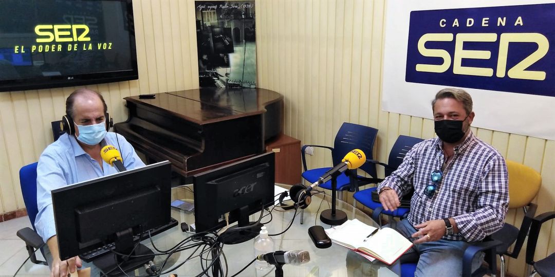El delegado municipal de Movilidad, Rubén Pérez, durante la entrevista en el programa Hoy por hoy de Radio Jerez El delegado municipal de Movilidad, Rubén Pérez, durante la entrevista en el programa Hoy por hoy de Radio Jerez