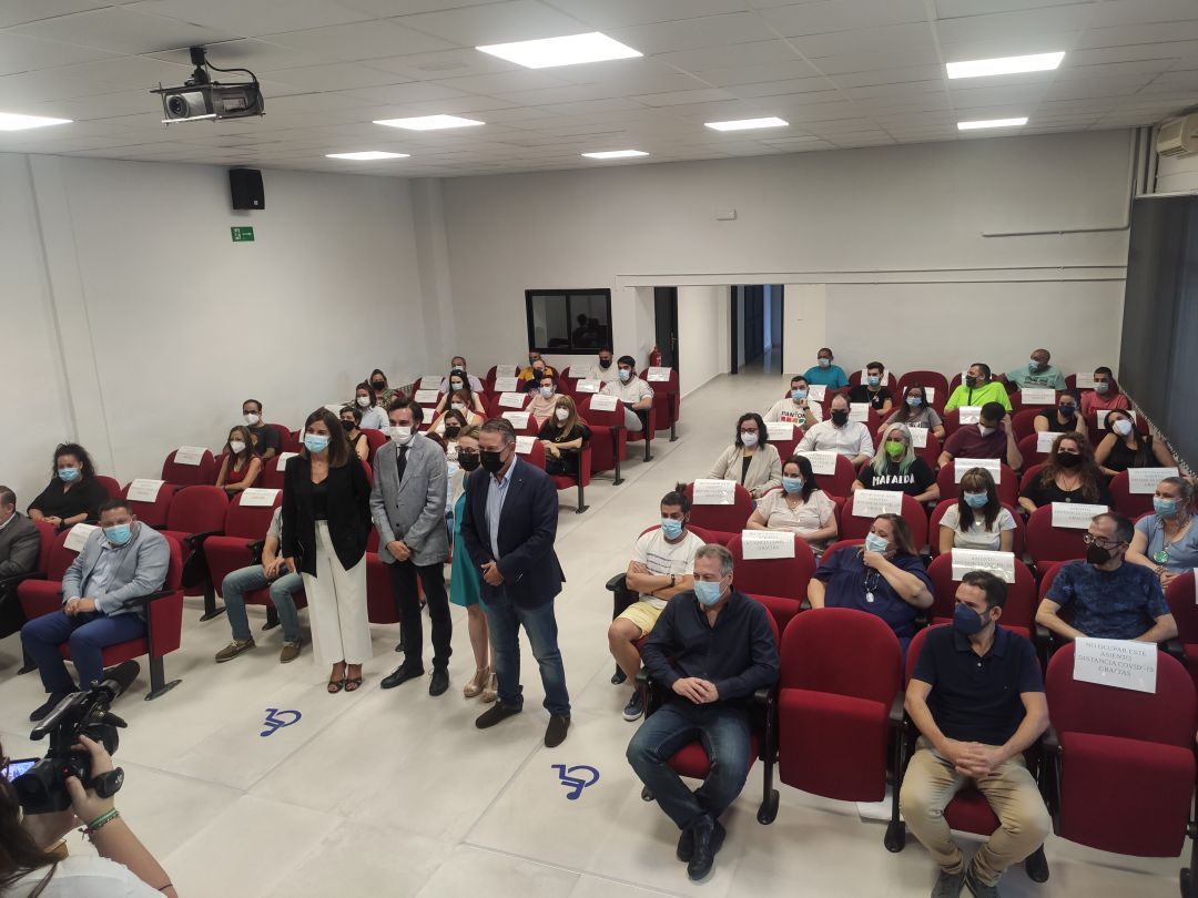 Inicio del curso 2021-2022 en el Centro de Formación para el Empleo de Linares. Inicio del curso 2021-2022 en el Centro de Formación para el Empleo de Linares.