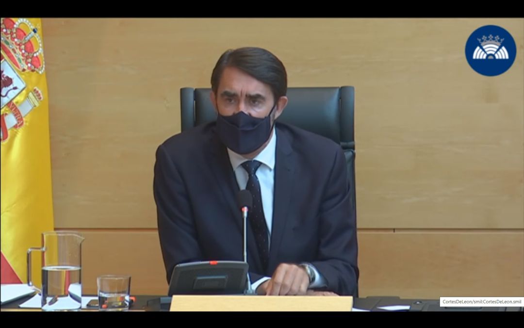 Juan Carlos Suárez Quiñones en su comparecencia en la Comisión de Fomento y Medio Ambiente Juan Carlos Suárez Quiñones en su comparecencia en la Comisión de Fomento y Medio Ambiente
