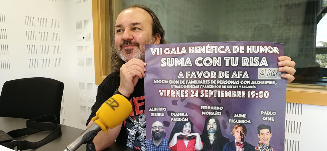 David César, el cómico heavy, ha pasado por los estudios de Hoy por Hoy Madrid Sur para detallar el programa de la gala David César, el cómico heavy, ha pasado por los estudios de Hoy por Hoy Madrid Sur para detallar el programa de la gala