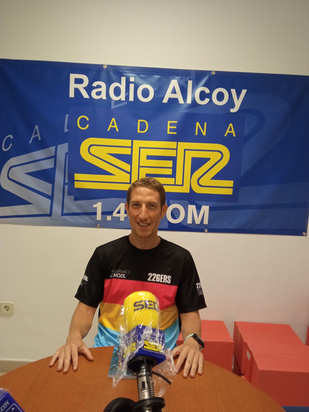Javi Villar en Radio Alcoy Javi Villar en Radio Alcoy