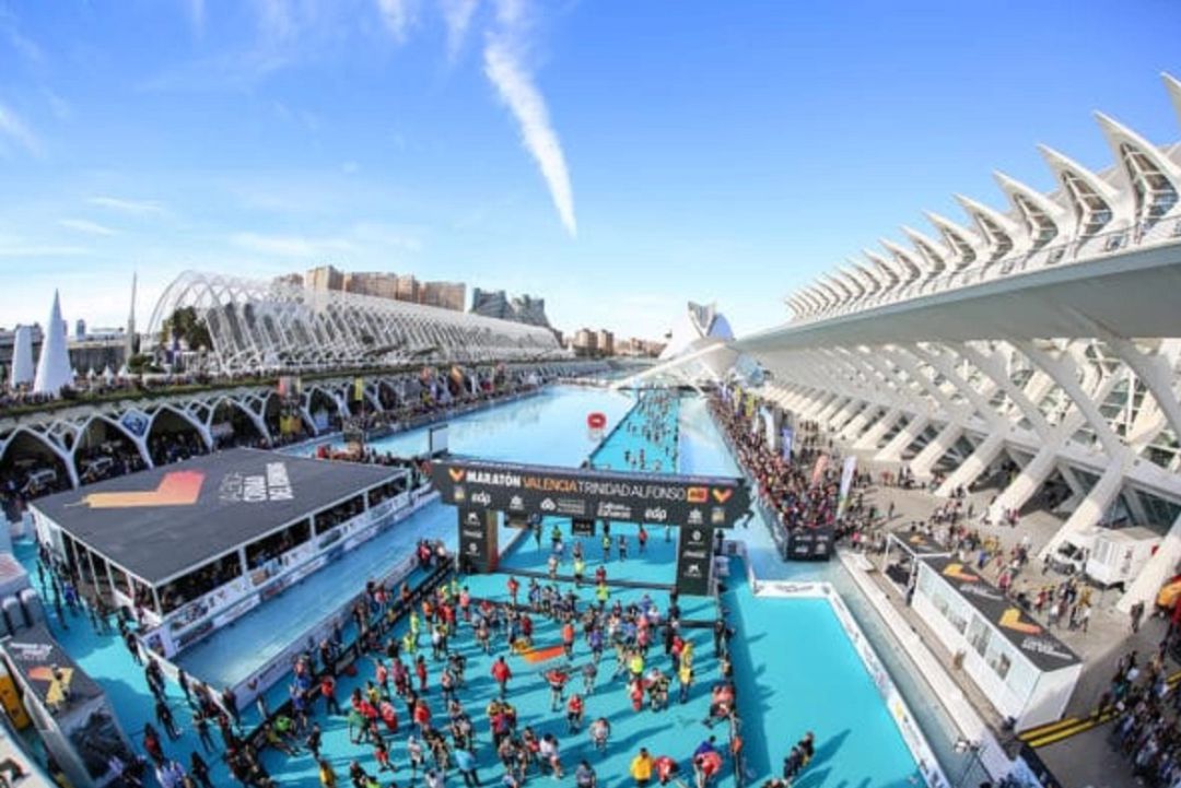 Meta Maratón Valencia 2018 Meta Maratón Valencia 2018