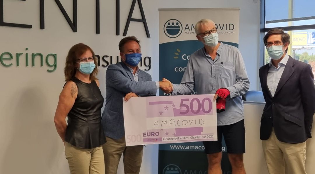 La asociación AMACOVID recibe la donación de una iniciativa internacional
La asociación AMACOVID recibe la donación de una iniciativa internacional
