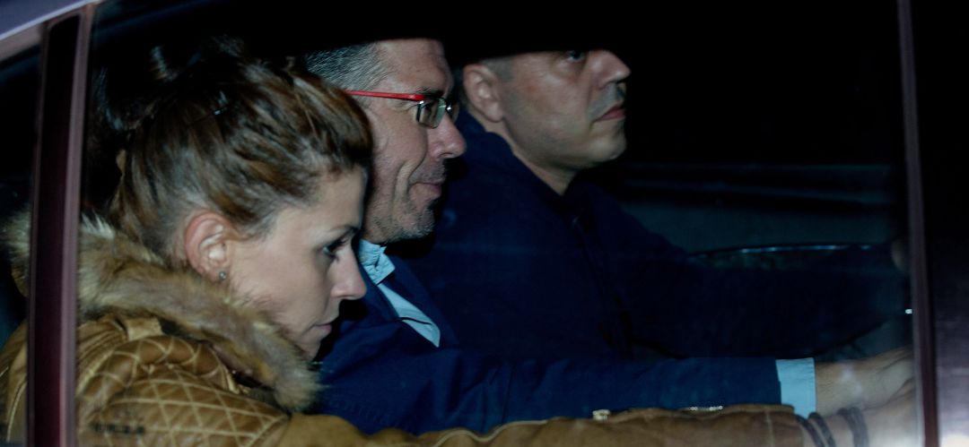 Francisco Granados después de ser detenido Francisco Granados después de ser detenido