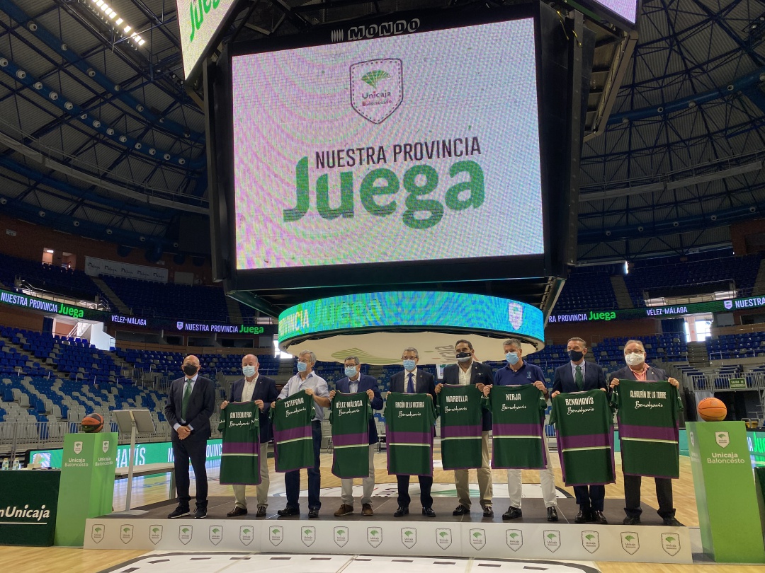 El Unicaja ha presentado la campaña 'Nuestra Provincia Juega'. El Unicaja ha presentado la campaña 'Nuestra Provincia Juega'.