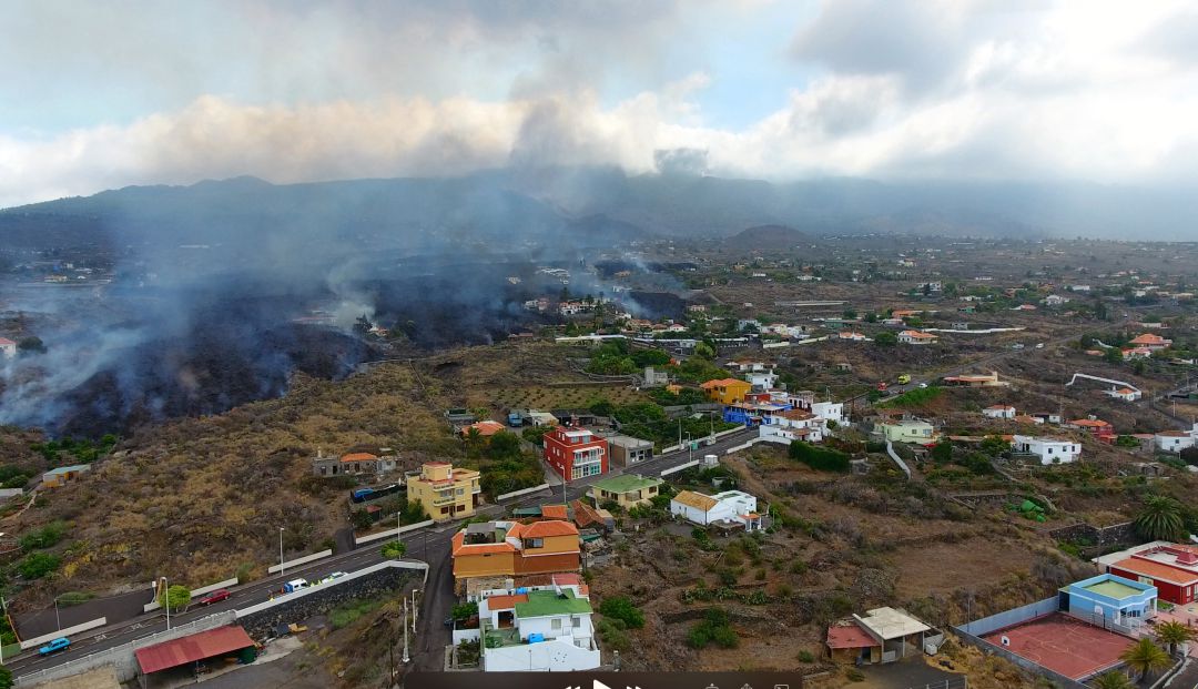 La Palma tras la erupción del volcán Cumbre Vieja en las Islas Canarias. La Palma tras la erupción del volcán Cumbre Vieja en las Islas Canarias.
