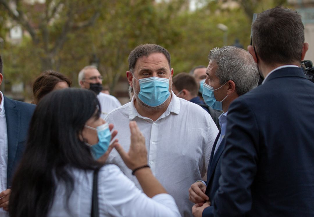 El presidente de ERC, Oriol Junqueras El presidente de ERC, Oriol Junqueras