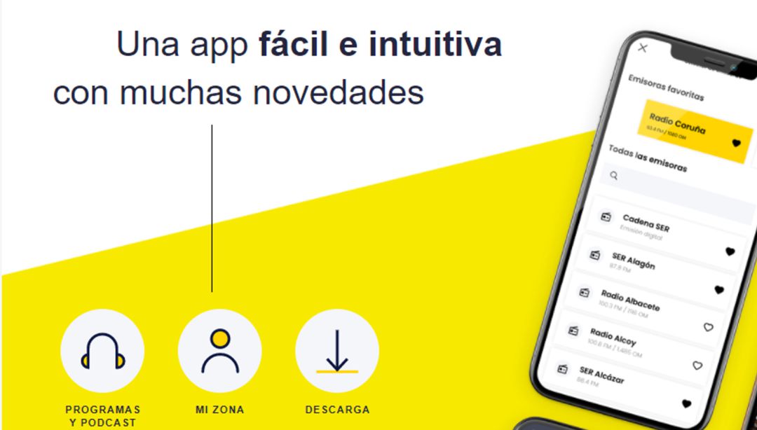 La app de la SER te permite suscribirte a las alertas informativas de tu emisora de referencia. La app de la SER te permite suscribirte a las alertas informativas de tu emisora de referencia.