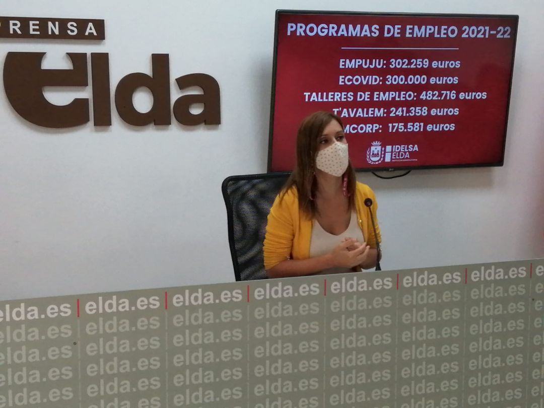Silvia Ibáñez, edil de Desarrollo Económico de Elda Silvia Ibáñez, edil de Desarrollo Económico de Elda