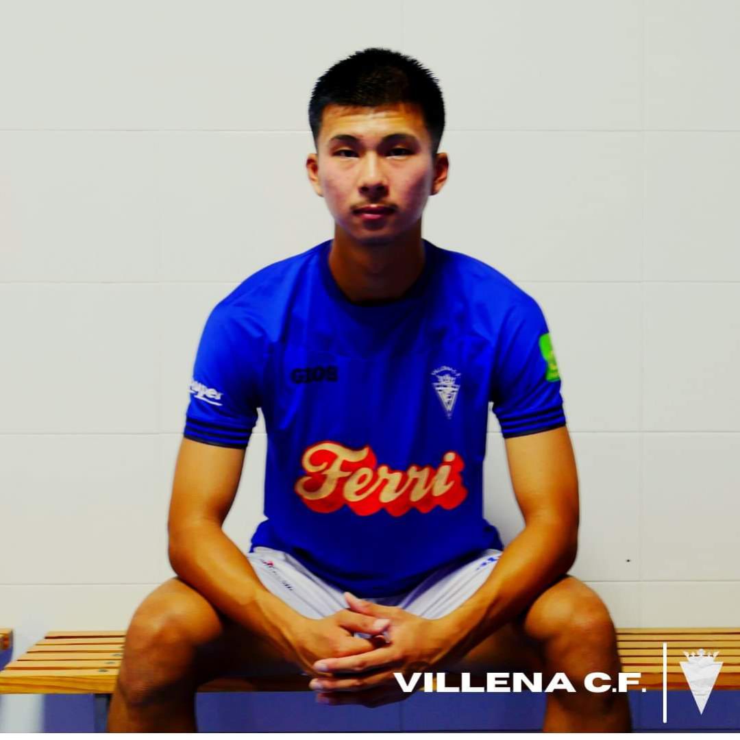 Renji Shimizu, nuevo jugador del Villena CF Renji Shimizu, nuevo jugador del Villena CF