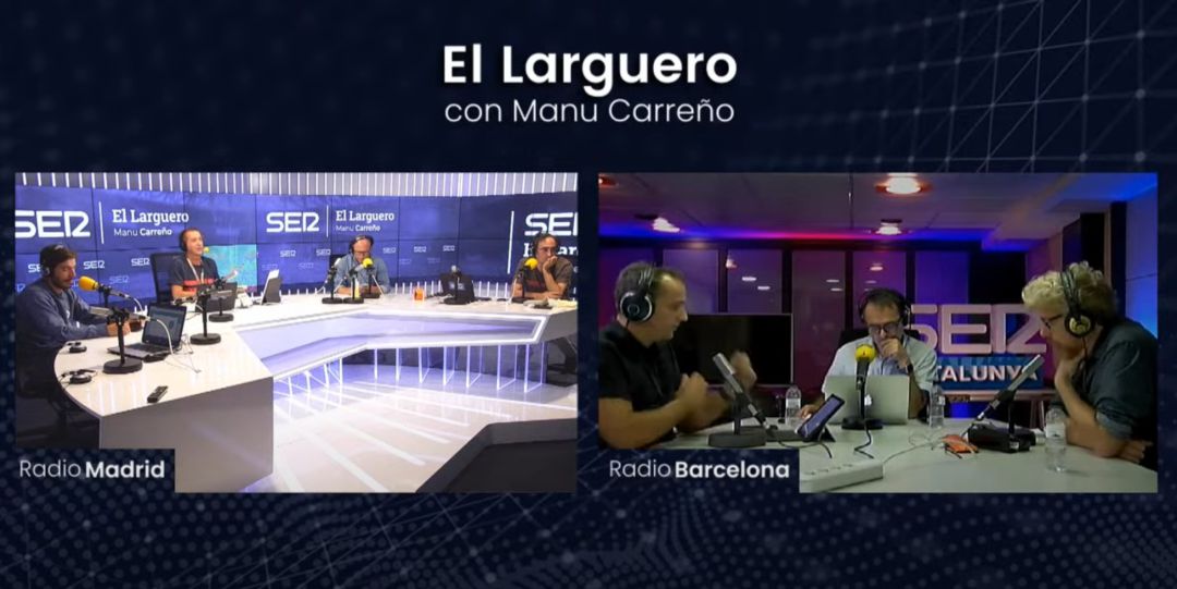 El Sanedrín de 'El Larguero'. El Sanedrín de 'El Larguero'.