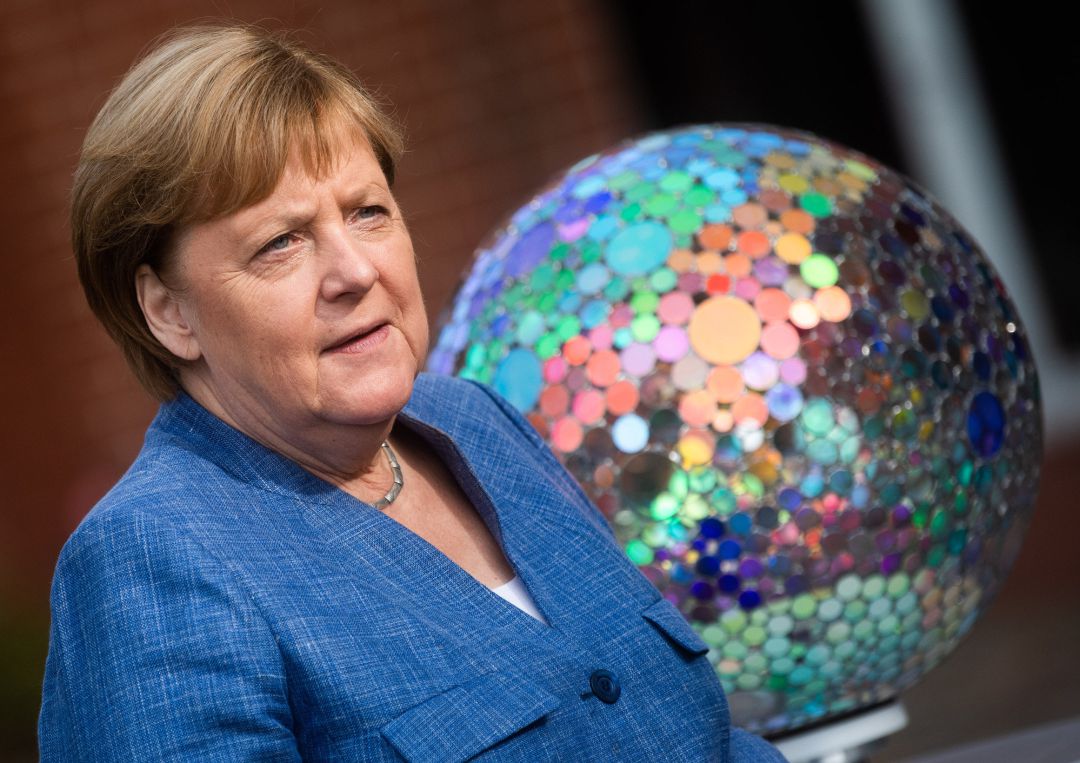 La canciller alemana, Angela Merkel La canciller alemana, Angela Merkel
