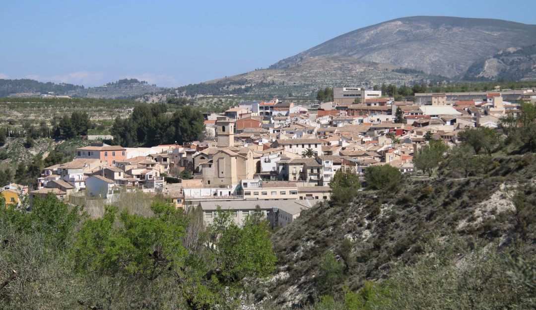 Vista de Benilloba Vista de Benilloba