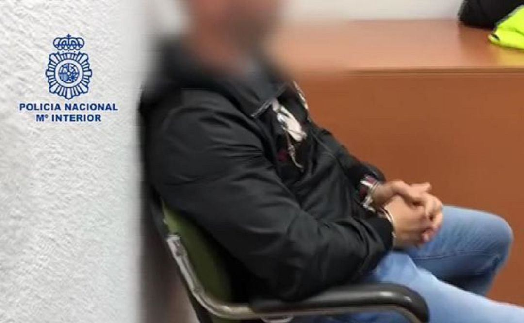Detención de uno de los 'Castañas'. Detención de uno de los 'Castañas'.