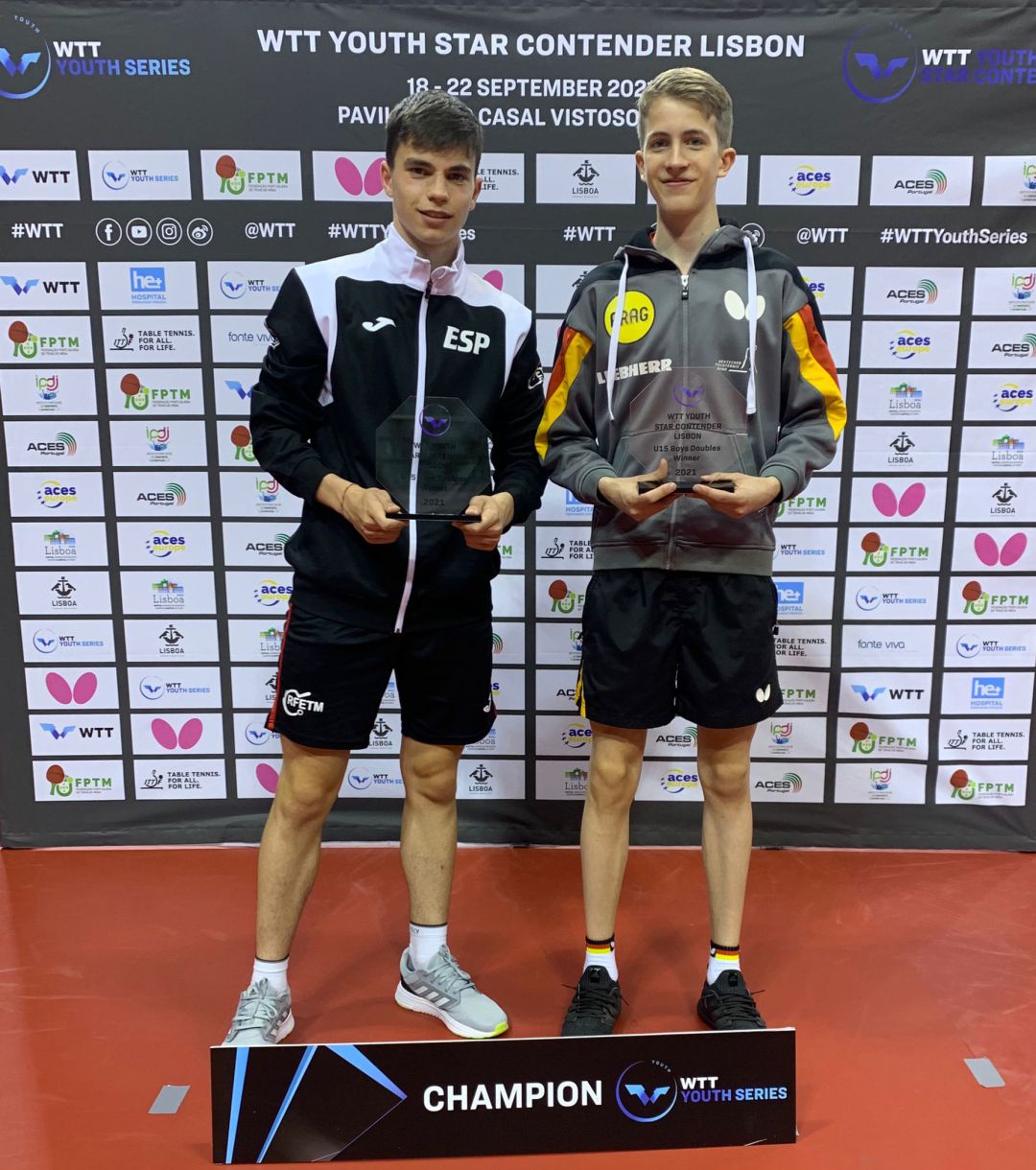 Dani Berzosa y Lleyton Ullman Dani Berzosa y Lleyton Ullman