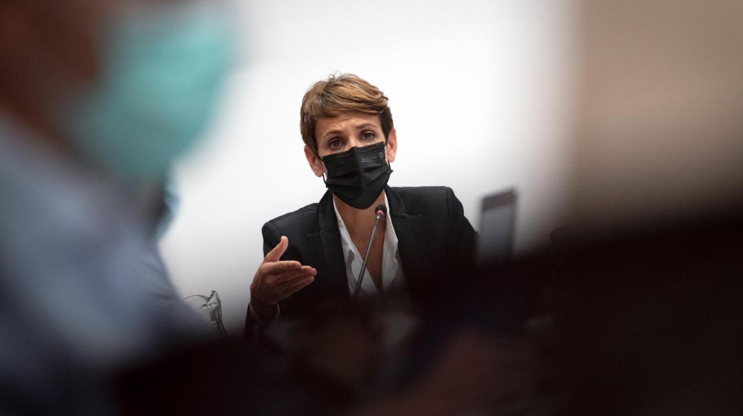 La presidenta del Gobierno, María Chivite La presidenta del Gobierno, María Chivite