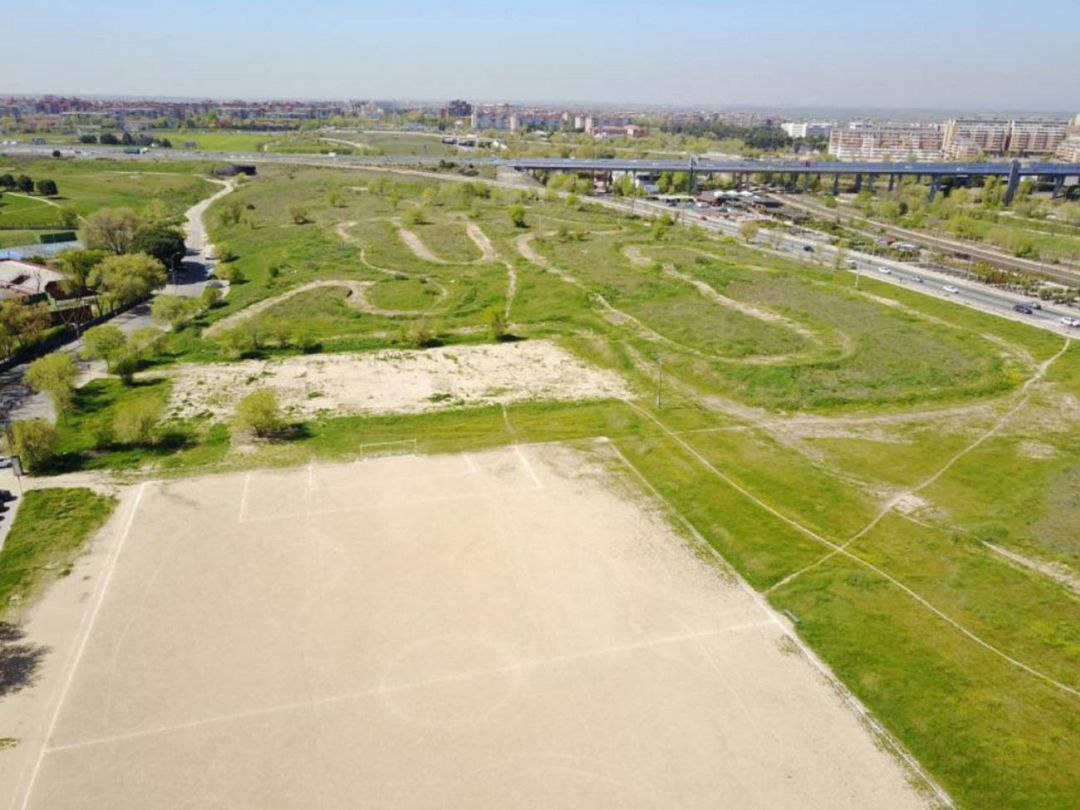 Terrenos donde estaba previsto construir la academia del Atlético de Madrid Terrenos donde estaba previsto construir la academia del Atlético de Madrid