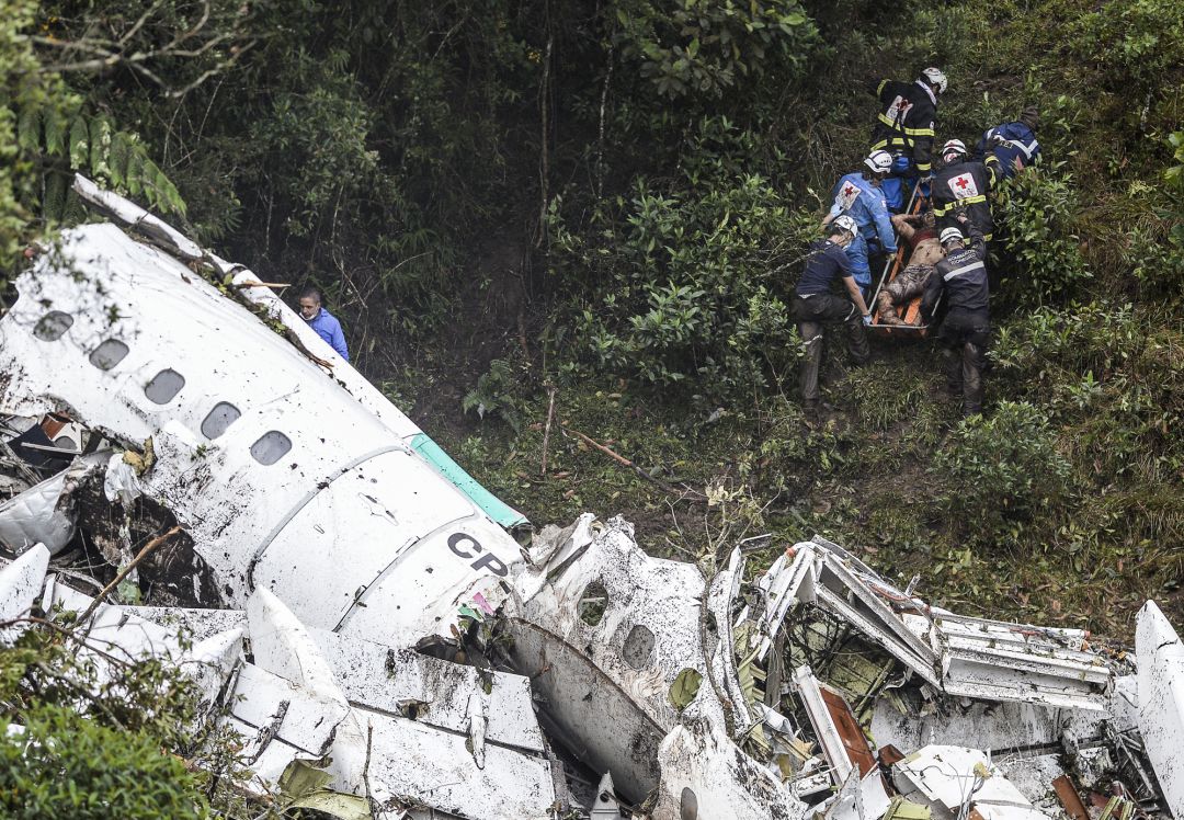 La tragedia aérea del Chapecoense La tragedia aérea del Chapecoense