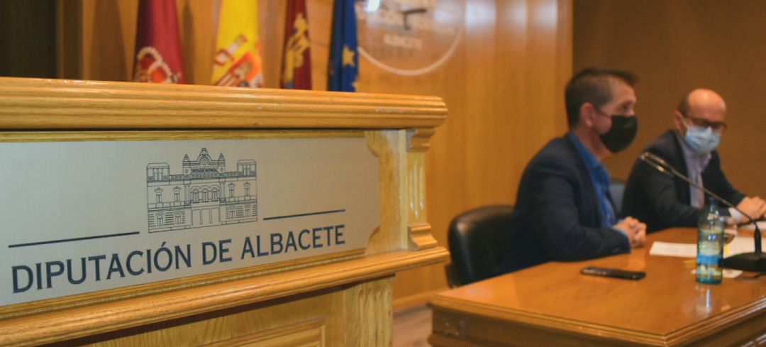 El presidente de la Diputación y el diputado de Sanidad El presidente de la Diputación y el diputado de Sanidad