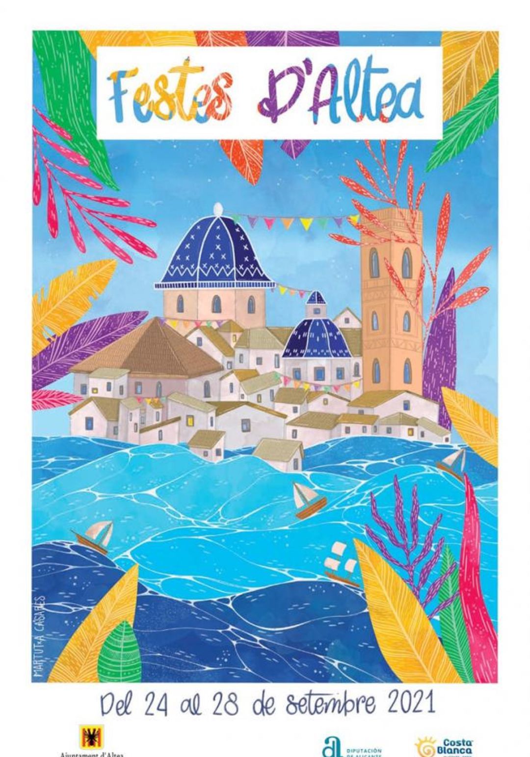 Cartel Fiestas de Altea Cartel Fiestas de Altea