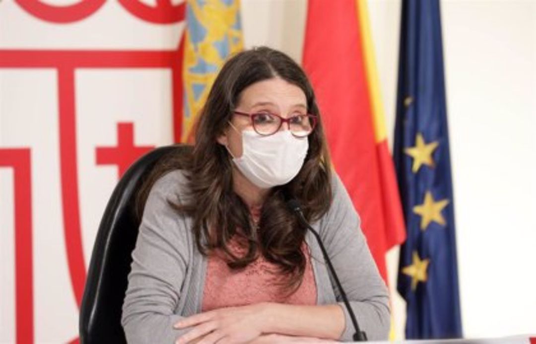 La vicepresidenta de la Generalitat, Mónica Oltra, tras el pleno del Consell. La vicepresidenta de la Generalitat, Mónica Oltra, tras el pleno del Consell.