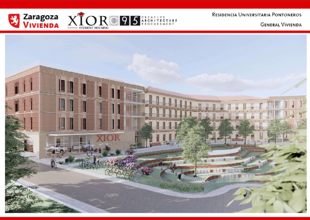 Así será la Residencia Universitaria Pontoneros Así será la Residencia Universitaria Pontoneros
