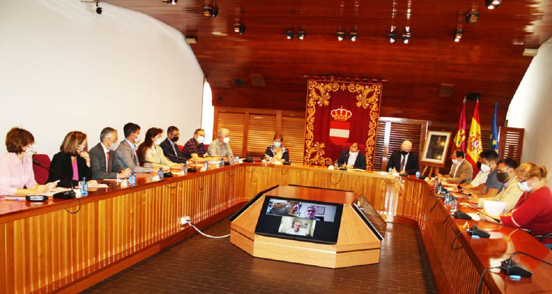 Reunión de la Mesa de la A-43 en Puertollano Reunión de la Mesa de la A-43 en Puertollano